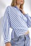Striped Cross-Tie Shirt - 4