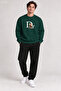Men's Teddy Bear Printed Crew Neck Casual Regular Fit Sweatshirt