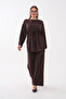 Oysho Set with Slit Sleeves and Waist-Tie - 2