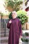 Linen Dress with Embroidered Front Pockets - 4