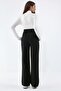 Women's lycra velcro closure palazzo pants - 3