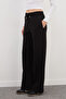 3 Thread Waist Tie Palazzo Sweatpants - 6