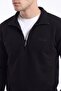 Men's Polo Collar Half-Zip Knit Sweater Set - 5