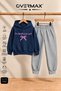 Girl's Just a Girl Printed Hooded Tracksuit Set - Ages 3-12