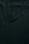 Long Sleeve V-Neck Lace Trim Regular Knitwear Blouse - 5