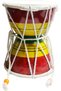 Latas Handmade Lord Shiva Wooden Damru/Handmade Damroo for Kids|Indian Musical Instrument Damru|Toy Gift | Krishna's Lord Shiva Damaru's for Home | Musical Instrument -Multicolour 02