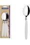 Ipanema stainless steel tablespoon set with white polypropylene handles, 3 pcs
