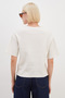 Crew Neck Casual Thessaloniki Knitted Blouse - 8