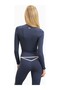 Base Contrast Trim Zip up Jacket Women's Jacket with Stylish Contrast Detail - 5