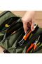 ® Waxed Canvas Roll Up Tool Bag Versatile Wrench Organizer - 6