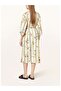 Ilona Amare Women's Kimono, 120 cm Length, Modal and Cotton Blend, Floral Pattern - 3