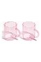 Wave Borosilicate Glass Mug Set