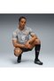 Men Sportswear Fit Milan Warm Short Sleeve Soccer Jersey, Grey - 3