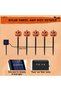 (eb371)Halloween Solar Pumpkin Pathway Lights, LED Pumpkin Face Ground Stake Lamp, Waterproof Outdoor Garden Yard Lawn Decor Light for Halloween Party Decoration - 4