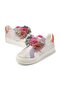 Laney Pom Pom Leather Stone Luxury Design Women's Sneakers - 5