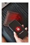 Rfid Protected Retro Double Zipper Leather Men's Wallet - 4
