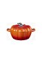 Pumpkin-Shaped Luxury Cast Iron Pot 3.7 L