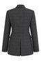 Anthracite Hakim Collar Model Plaid Jacket - 2Y4103 - 2