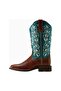 Round up Holly Wide Square Toe Women's Western Boots - 2