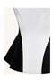 Je Pei Monochrome Paneled Peplum Women's Blouse - 5