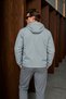 Men's Casual Mint Hooded Raincoat & Windbreaker with Zipper Pockets - 5