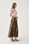 Emprime flared skirt with volan - 5