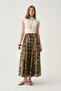 Emprime flared skirt with volan - 2