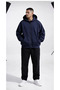 2-Piece Hooded Unisex Zippered Sweatshirt / Cardigan - 2