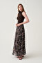 Flared skirt with ruffles - 3