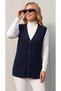 Stone-Embellished Steel Knitted Tricot Women's Vest