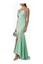 Asymmetrical Collar Maxi Women's Dress - 2
