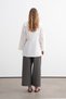 Poplin Shirt with Side Buttons - 4