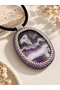 Amethyst Natural Stone Miyuki Wrap Necklace - 3