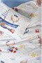 Ranforce -Seaman Blue- Baby Duvet Cover Set - 2