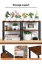 2pcs Counter Shelves Organizer, Kitchen Stackable & Expandable Cabinet Shelf - Wood Organiz - 5
