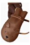 Kapi Classic Bear Leather Children's Gloves, Faux Fur Lined - 3