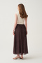 Flared skirt with ruffles - 2