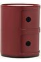 Modular Cylindrical Drawer Storage Unit,2 Compartment - 3