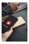 Rfid Protected Thin Leather Magnetic Unisex Card Holder Wallet - 4