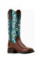 Round up Holly Wide Square Toe Women's Western Boots - 4