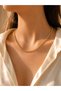 Mini Gold Top Kolye