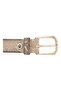 Women's Leather Belt, Stylish and Shiny Design, Thin Structure, 95 cm - 3