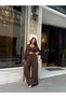 Women's Top and Bottom Set Hooded Cardigan Crop Blouse and Wide Leg Pants 3-Piece Set - 4