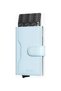 Rfid Aluminum Leather Pop-Up Unisex Card Holder Wallet
