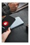 Rfid Protected Thin Leather Magnetic Unisex Card Holder Wallet - 4