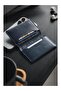 Rfid Protected Thin Leather Magnetic Unisex Card Holder Wallet - 4