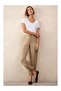 Cupro Blended Cargo Women's Jogger Pants - 2