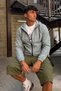 Men's Full Zipper Mint Sports Raincoat & Windbreaker - 3