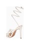 Carvela 105 Spiral Heels Denim Luxury Design Women's Heeled Shoes - 4