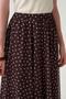 Flared skirt with ruffles - 5